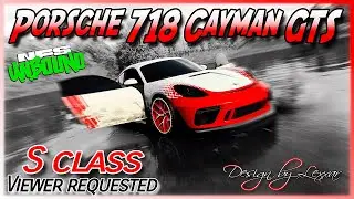 VOL#2 (S Class) Porsche 718 Cayman GTS - GREAT Handling & TRON Turning - Need for Speed Unbound