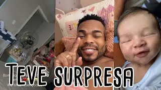 Cristian Bell recebi surpresa em seu anivers&aacute;rio 🎂 o filho muito lindo. 
