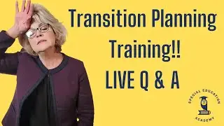 Transition Planning Training!!