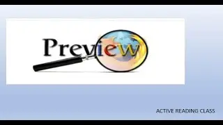 Previewing