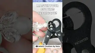 Mastering the Loop: Beading Tips for Perfect Earrings #shorts