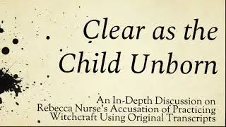 Clear as the Child Unborn