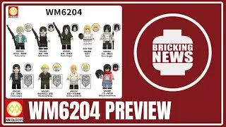 [Preview] WM6204 - Attack on Titan set from WM Blocks