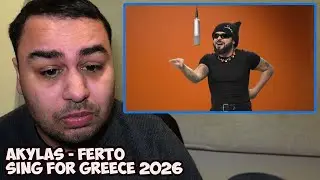 British Reaction To Akylas - Ferto | Sing for Greece 2026 - &Alpha;' &Eta;&mu;&iota;&tau;&epsilon;&lambda;&iota;&kappa;ό&sigmaf;