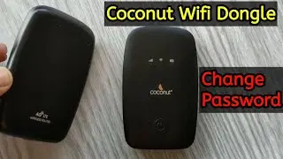 How to Change or Reset Password in Coconut  Wifi Dongle