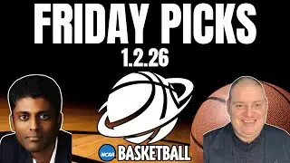 Friday NCAA Basketball Picks - 1/2/26 l Craig Trapp & Indian Cowboy NCAAB Picks & Predictions