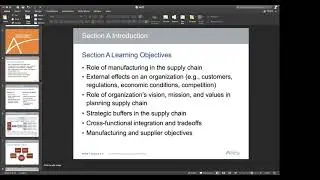 Supply Chain Basics ( Arabic & English) ( CPIM Part 1 Section A & B)