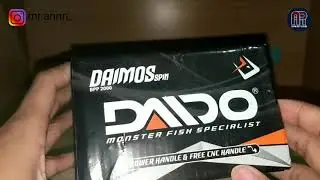 UNBOXING & REVEIW REEL DAIDO DAIMOS 2000