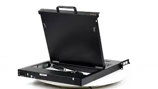 Kinan 1U Rackmount 19&rdquo; HDMI LCD KVM Console