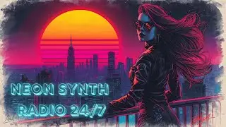 🔴🌌 SYNTHWAVE 24/7 RADIO&ndash; Chill Retro Cyberpunk Beats  For &bull; Focus &bull; Gaming &bull; Work &bull; Study