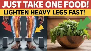Heavy Legs? Eat THIS Green to Feel Light in 5 Days | Senior Health Tips