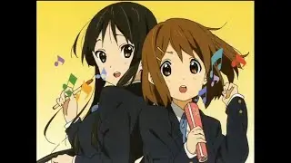 【K ON!】Yui & Mio - Fude Pen Boru Pen - Drum Cover