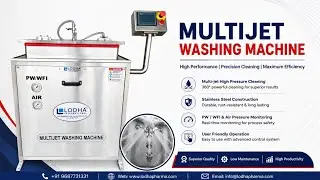 Multijet Ampoule Vial Washing Machine