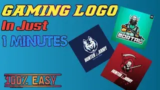 how to make gaming logo in android | how to make gaming logo like scout or mortal | trick and clip