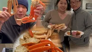 Vauv tsev neeg mus noj kab pus