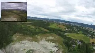 range test(640m) 25mw vtx 5.8ghz Cloverleaf/Skewplanar antenna