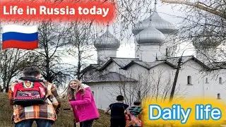 Life in Russia today | Daily life | walking in the street