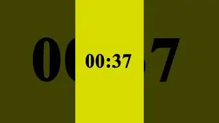 37 Second Timer ⏳ #animation #timer #time #timelapse #puzzle #workout