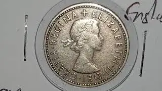 UK 1961 One Shilling Coin