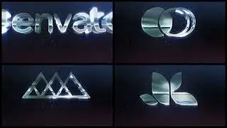 Metallic Chrome Logo Intro &ndash; Shiny Animation