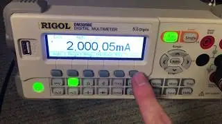Rigol DM3058e Issue Auto Ranging DC Current