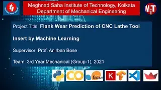 Flank Wear Prediction of CNC Lathe Tool Insert by Machine Learning