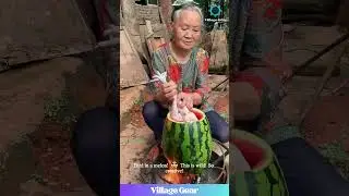 Grandma's Watermelon Chicken is Peak Culinary CHAOS & I LOVE IT! 🍉🐔😂 #watermelonchicken