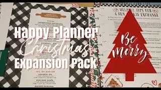 Opening the HAPPY PLANNER CHRISTMAS Expansion Pack - 2019
