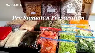Pre-Ramadan Preparations | How to make and freeze |Ramadan Special