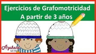 Ejercicios de Grafomotricidad para Niños a partir de 3 años