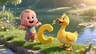 Happy Meadow ABC Run! 🌼 | Fun ABC Learning Song for Kids | Toddler Nursery Rhyme