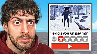 JE TESTE DES JEUX D'HORREUR NOTÉS 1 ÉTOILE ★☆☆☆☆ (c'est une bonne surprise ?!)