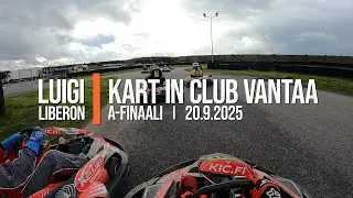 Kart in Club Vantaa 20.9.2025, Kart-Keket, Luigi Liberon, A-Finaali