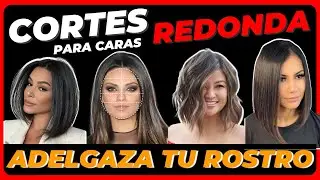 👉 CORTES de Pelo💇 para MUJERES con Cara REDONDA🔴 LOOK PARA ROSTROS REDONDOS 😶