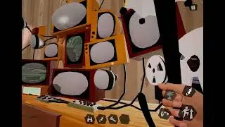 Crafter plays Hello neighbor episode 7 Act 3 epic crazy train ride to find the wrench