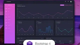 Awesome Dashboard UI Design Of Admin Panel Using HTML CSS & Bootstrap |Dashboard UI Design
