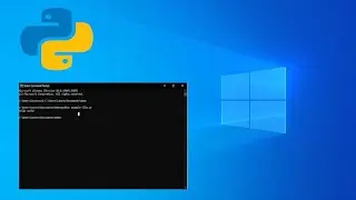 How to create a Python file and run it in command prompt |Windows10/11