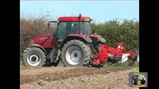 CASE IH MAXXUM MX110 AND REEKIE BEDFORMER