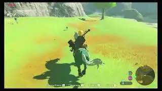 Wii U Capture test - Zelda Breath of the Wild - Gamepad Screen (CHEAP USB capture card)