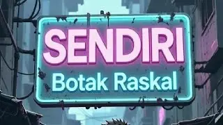 SENDIRI - Botak Raskal | Hiphop | Trap 808 | Malaysian Drill Music | AI Music 🎙️🧠🔥💯