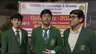 Interaction with the First Winner Team | Quiz Whiz 2025 | DPS Indirapuram | ₹51,000 Cash Prize
