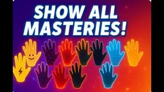 Showcase ALL Masteries in Slap Battles!