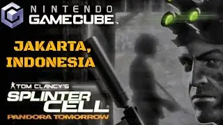 Splinter Cell Pandora Tomorrow for GameCube TV Station Jakarta, Indonesia
