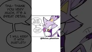 It&rsquo;s Just A Flower Blaze😅  #sonaze #sonicthehedgehog #comicdub #ship #ytshorts #blazethecat
