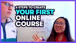 How to Create an ONLINE COURSE (For Beginners!)