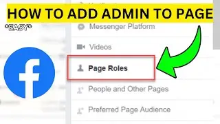 How To Add Admin To Page on Facebook(EASY)