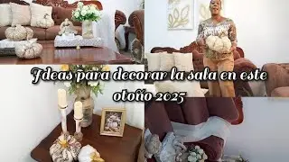 Ideas para decorar la sala en este otoño2025
