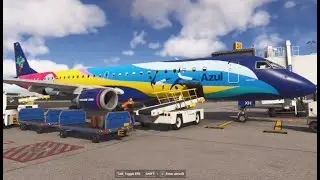 ✈️MSFS2024 - Full Flight - FSS E195 | SBKP (Campinas) to Rio de Janeiro (Santos Dumont)