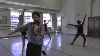 Attack of the Killer Plants rehearsal with Daniel Mason