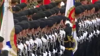 Russia shows off military might at Red Square parade